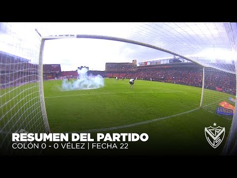 Superliga 2018 | Fecha 22 | Colón SF - Vélez (suspendido)