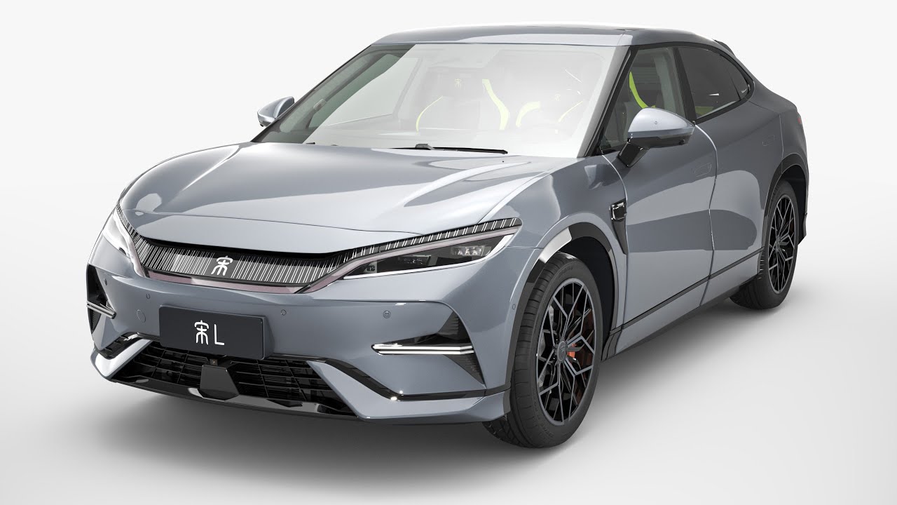 2024 BYD SONG L With Interior 3D Model