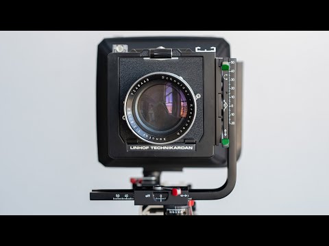 Xenotar 150mm F2.8 lens on a 4x5 Linhof Technikardan camera.