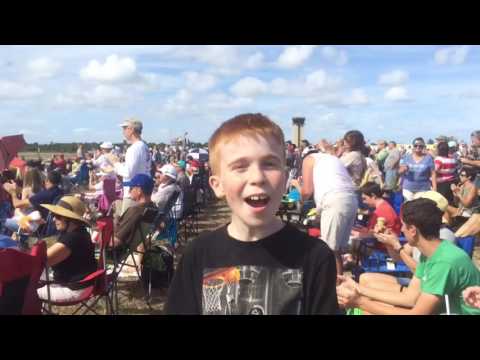 Air show - helicopter flight, ww2 enactment, planes and fun