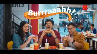 McDonald's India N&E l Butter Grilled Burgers l Burrraaahh