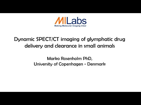 Dynamic SPECT/CT imaging of glymphatic drug delivery and clearance in small animals
