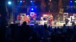 SEUN KUTI AND EGYPT 80 BAND LIVE ON STAGE