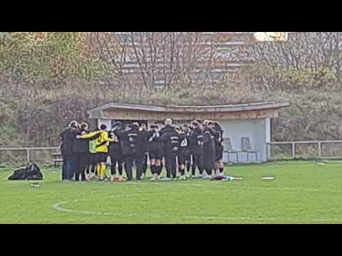 24.11.2024 1.FCA Darmstadt - Viktoria Griesheim 1:2 - Feier: gegen Griesheim kann man ma verlier'n