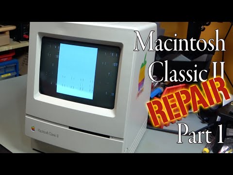 This Mac Classic II Had Surprises Inside (Repair Part 1)