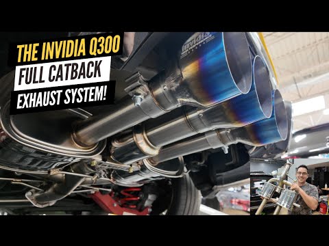 The BEST SOUNDING EXHAUST for your Acura Integra Type S! The INVIDIA Q300 CATBACK SYSTEM!