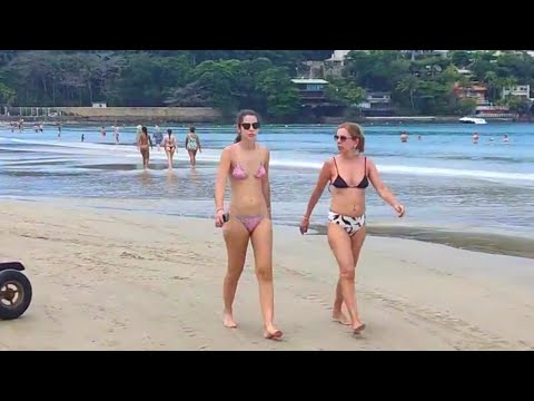 🇧🇷 GUARUJÁ BEACH  São Paulo, Brazil  2023 【 4K UHD 】