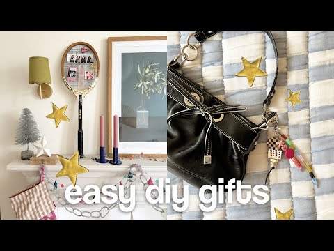 Last Minute EASY DIY Gifts on a Budget ✨ 🎁 Handmade Christmas Presents for a Pinterest perfect gift