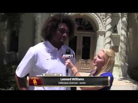 Leonard Williams at 2014 Pac-12 Football Media Days