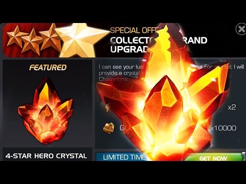 Marvel: Contest of Champions - Opening 4-Star $100 Crystal