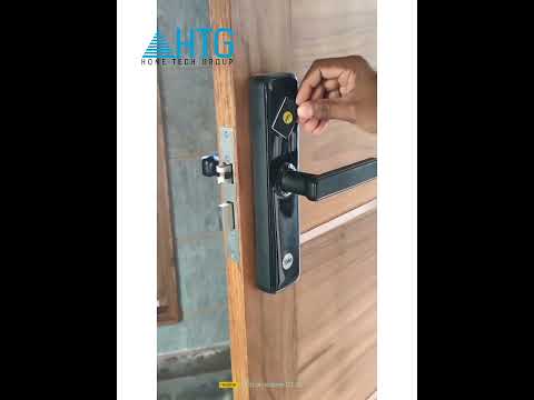 Yale YDME50Pro Smart Door Lock, Black, PIN, RFID, Manual Key Access