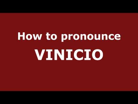 How to Pronounce VINICIO in Spanish - PronounceNames.com