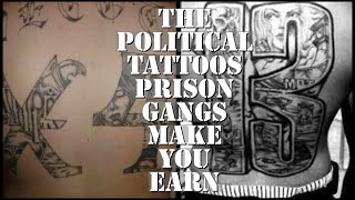 PRISON GANG TATTOOS THAT BIG HOMIES MADE YOU EARN..NOT ANYMORE#trending #crimestory #goingviral