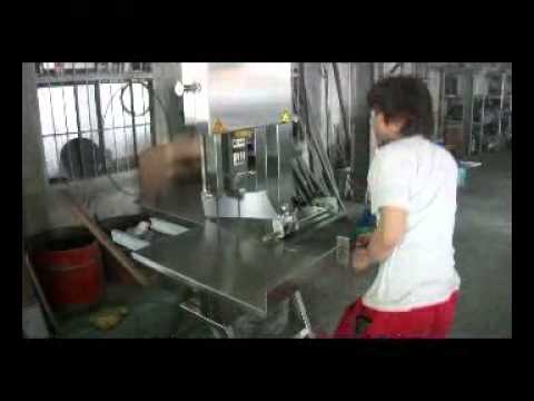 Meat saw/sierra de cinta para pescado y carne HY-420L / sierra de cinta