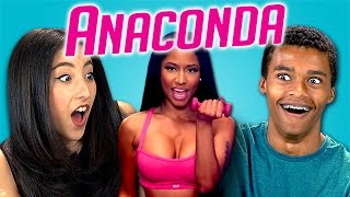 Teens React to Nicki Minaj - Anaconda