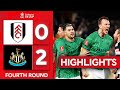 Longstaff & Burn Send The Magpies Through! | Fulham 0-2 Newcastle United | Emirates FA Cup 2023-24