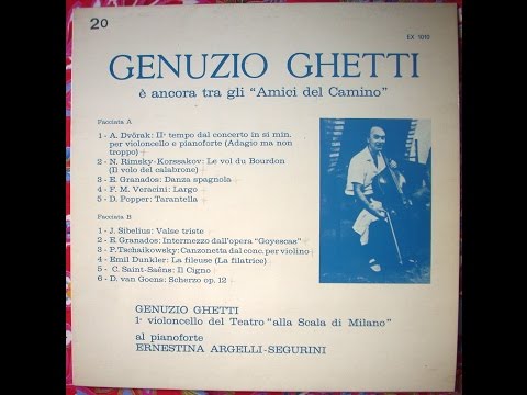 Ciaikovsky - Canzonetta (Violoncello Genuzio Ghetti)