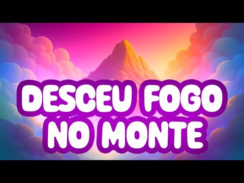 Desceu Fogo no Monte🔥 Elias vs. Profetas de Baal | Música Cristã Infantil