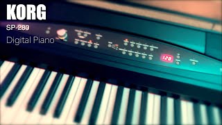 Video thumbnail for KORG SP-280 Digital Piano - 88 Tasten Hammermechanik by Alois Müller