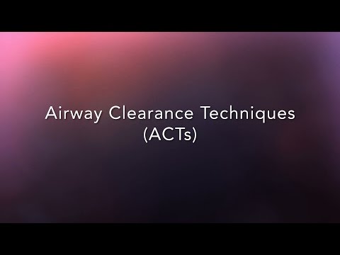 Overview of Airway Clearance Techniques video modal