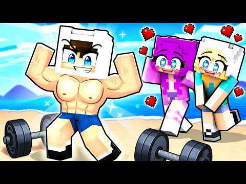 ENES YAZ TATİLİNDE KASLI OLDU 💪 ❤️ Aşk Hikayesi Minecraft