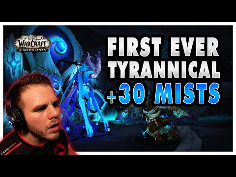 WORLD FIRST Tyrannical +30 Mists! | Echo Gingi Hunter Survival PoV