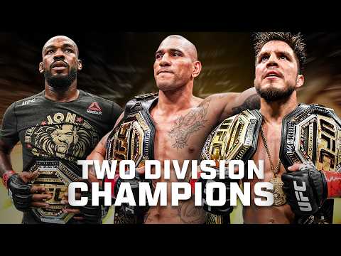 EVERY TWO DIVISION CHAMPION IN UFC HISTORY!! 🏆🔥
