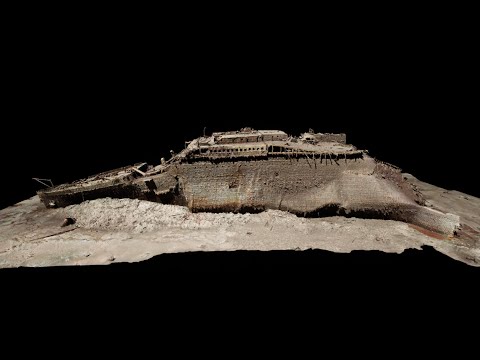Titanic Wreckage 2023 - A 3D Scan Of The Ship (700,000 photos)