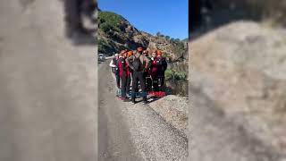 Bitlis’te akıntıya kapılıp kaybolan çocuğu arama kurtarma çalışmaları 