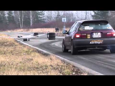 Noworoczny Sprint AZT 2014 - Dominik Beczała Katarzyna Wasita Honda Civic by OesRecords