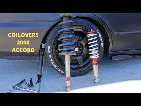 How To Install CoilOvers for 6 Generation Accord