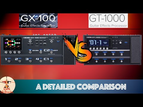 BOSS GX 100 vs GT 1000: a detailed tech comparison!