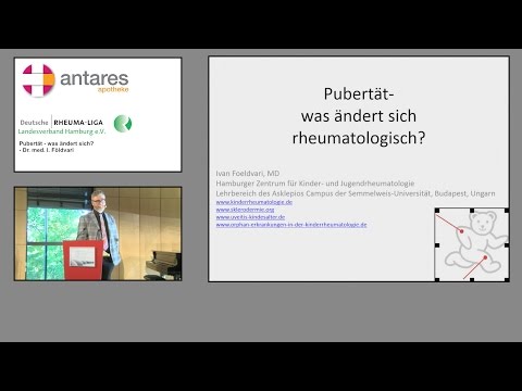 Welt Rheuma Tag 2015 - Pubertät (Dr. med. I. Földvari)