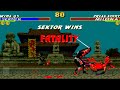 Sektor TAS Ultimate Mortal Kombat Trilogy V23 Sega Genesis Rom Hack