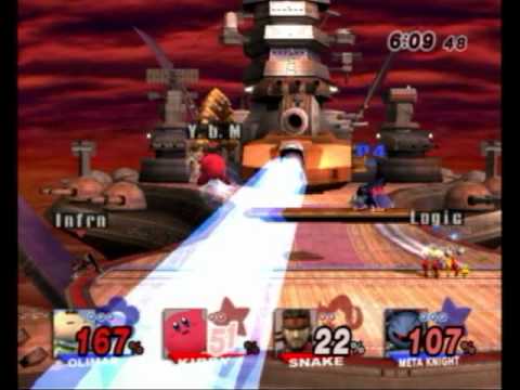 VGBC Indianapolis Infern Snake and Y B M  Kirby vs, Logic Olimar and M2K MK 2
