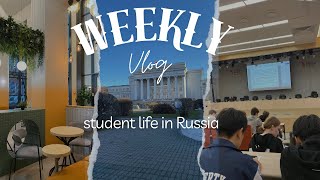 Unfiltered days|| capture 2| International student in Russia 🇷🇺, lectures, Russian university life..