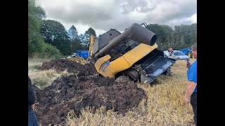 Tracked combine recovery by J & R Millington