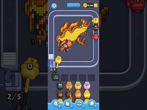 Pixel Flow Level 2457 Walkthrough