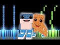 Steal A Brainrot Roblox Theme Piano Tutorial