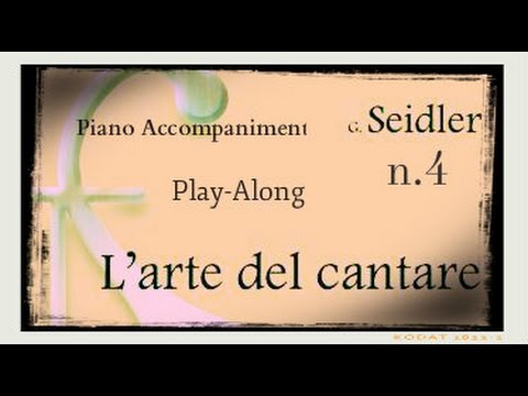 Seidler n.4 Piano Accompaniment (Play-Along)