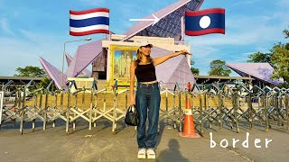 【タイ・ラオス】国境を散歩するだけの本当に何も起こらない動画※閲覧注意