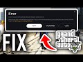 Fix An Error Occurred While Authenticating With Rockstar Games Services GTA 5 Fix