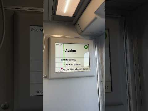 (Wrong terminus) LA Metro Announcement: C Line to LAX Metro Transit Center