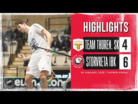Highlights Team Thorengruppen SK vs Storvreta IBK 4-6