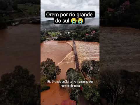 🚨🌧️ DE NOVO! Serafina Corrêa revive o pesadelo das enchentes. #deus #oração #riograndedosul "oremos"