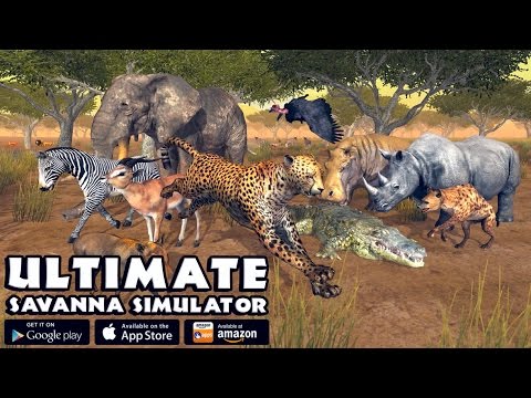 Ultimate #Savanna #Simulator: By Gluten Free Games- Game Trailer for iOS and Android