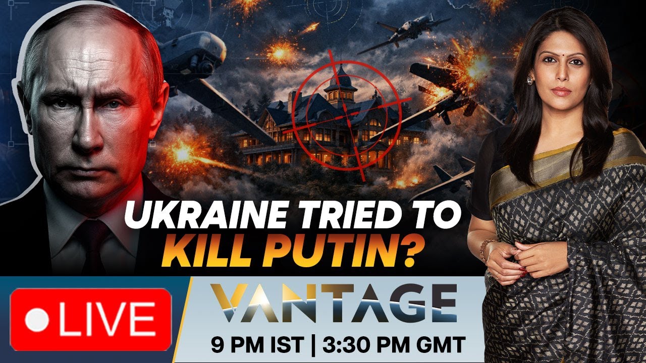 LIVE: Did Ukraine Target Putin's Home? Bombshell Claim Threatens Talks |Vantage with Palki Sharma