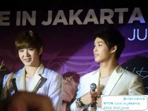[FANCAM] 120621 BTOB Live in Jakarta - Hyunshik