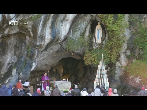 Messe de 10h à Lourdes du 20 décembre 2024