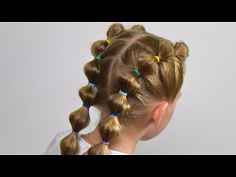 Double Bubble Braid Tutorial ★ 2020 Hairstyles for little girls | Hair Tutorial by LittleGirlHair